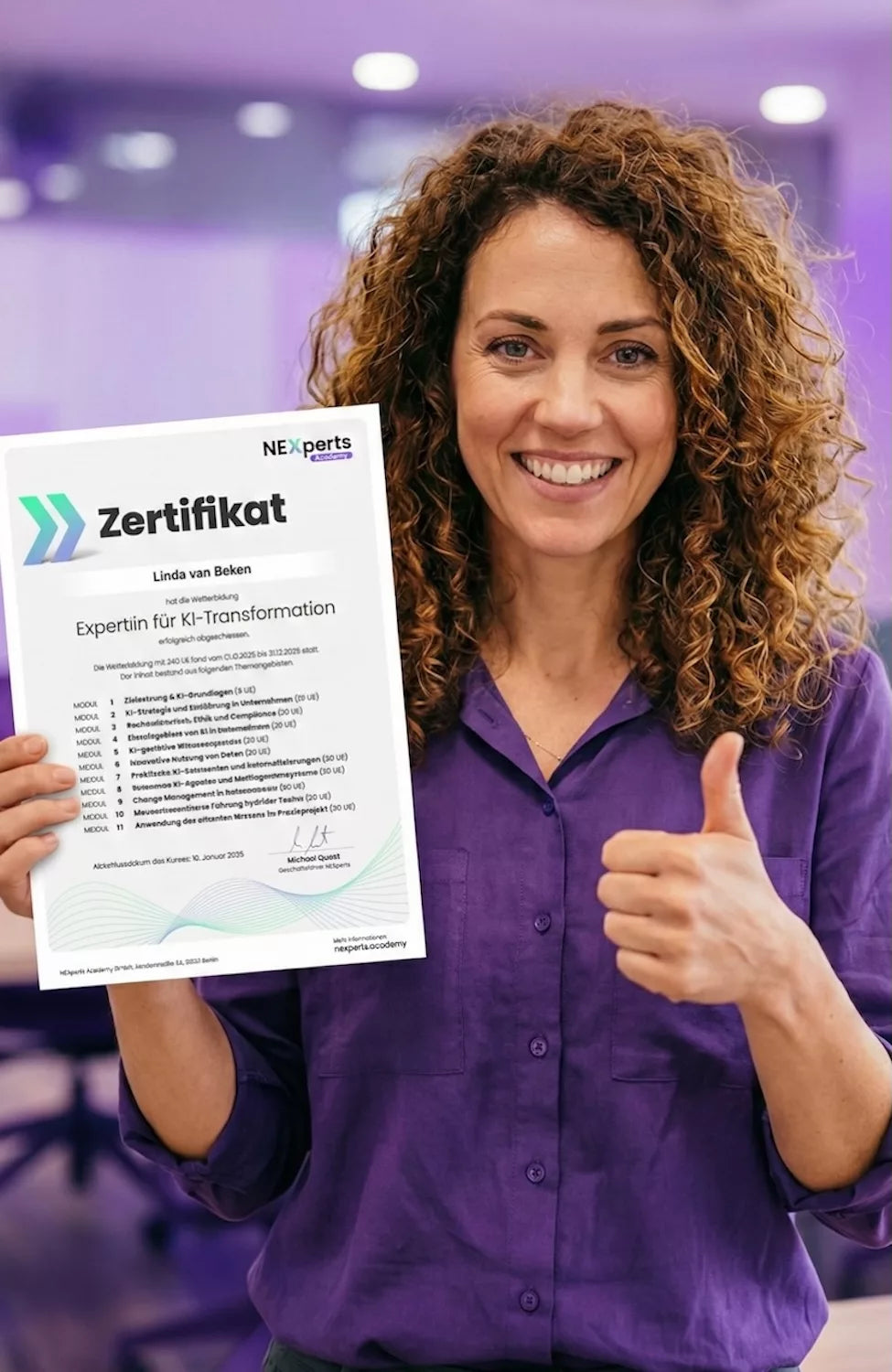Expert:in für KI-Transformation
