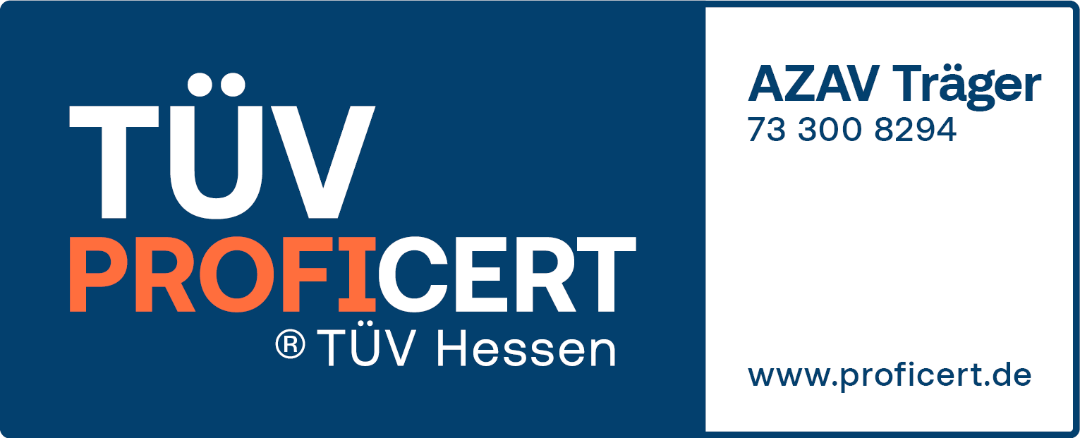 TÜV PROFICERT – AZAV Träger